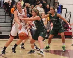 Little room for Emily Pettigrew to operate in