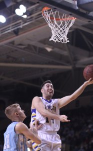 Thomas Coyne (16 points) in for two of them