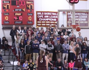Go-ahead free throw by Irini Nikolaidis (#15)