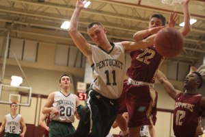 Fight for a loose ball