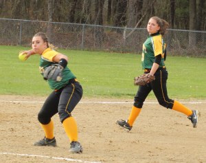 3B Tara Driver fires toward first ......and finds my ankle.