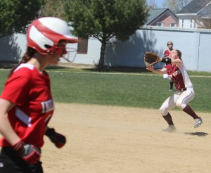The sun gives Scout Boynton trouble in the 4th inning