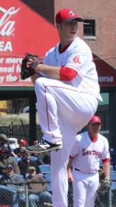 Portland starter Aaron Wilkerson pitched a 2-hit shutout in his six innings of work