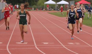 Carolyn Modlish (Pentucket), Julia Koenig (Hamilton-Wenham) - 400 meters