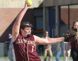 Pitcher Stephanie Gleason