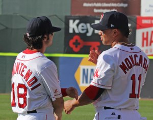 Andrew Benintendi and Yoan Moncada