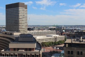 Skyline from the Alcott Room