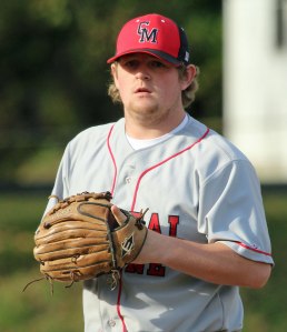Central Maine starter Brandon Varney