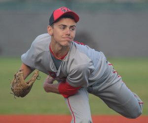 CM pitcher Alex Biron