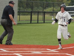 Joe Webber (3) had two hits, two runs scored, and an RBI