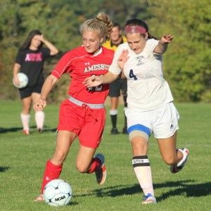 Chelsea Lynch (12) and Apphia Donoghue (4)