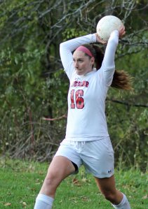 Mikayla Porcaro turned a throw-in into a goal