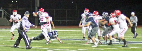 Declan Judge (11) breaks away from John Falasca (75)