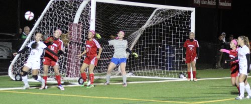 Action in the Tewksbury end