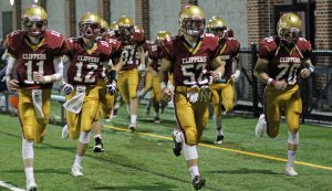 Clippers onto the field.