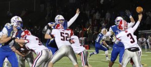 Matt Hersch (3) registered three TD passes