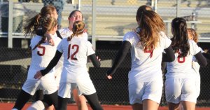Clippers celebrate first goal