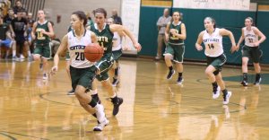 Casey Hunt breaks away