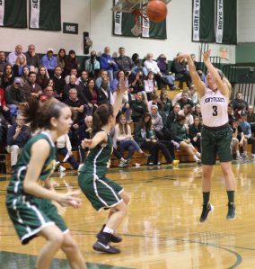 Colleen Jameson made two 3's for Pentucket