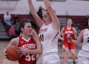 Abbie Sartori stopped by Katie Hadden