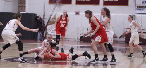 Abbie Sartori at center court