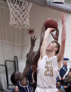 Battle for a rebound