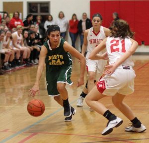 Kat Hassapis defended by the Napoli sisters