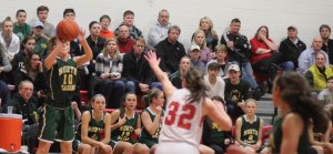 Casey McAuliffe (#10) had two three's