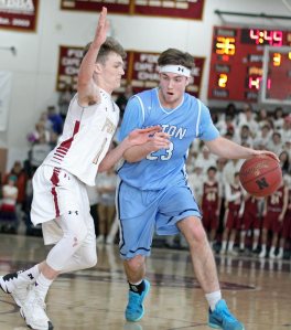 Robbie Shay guards Will Parsons